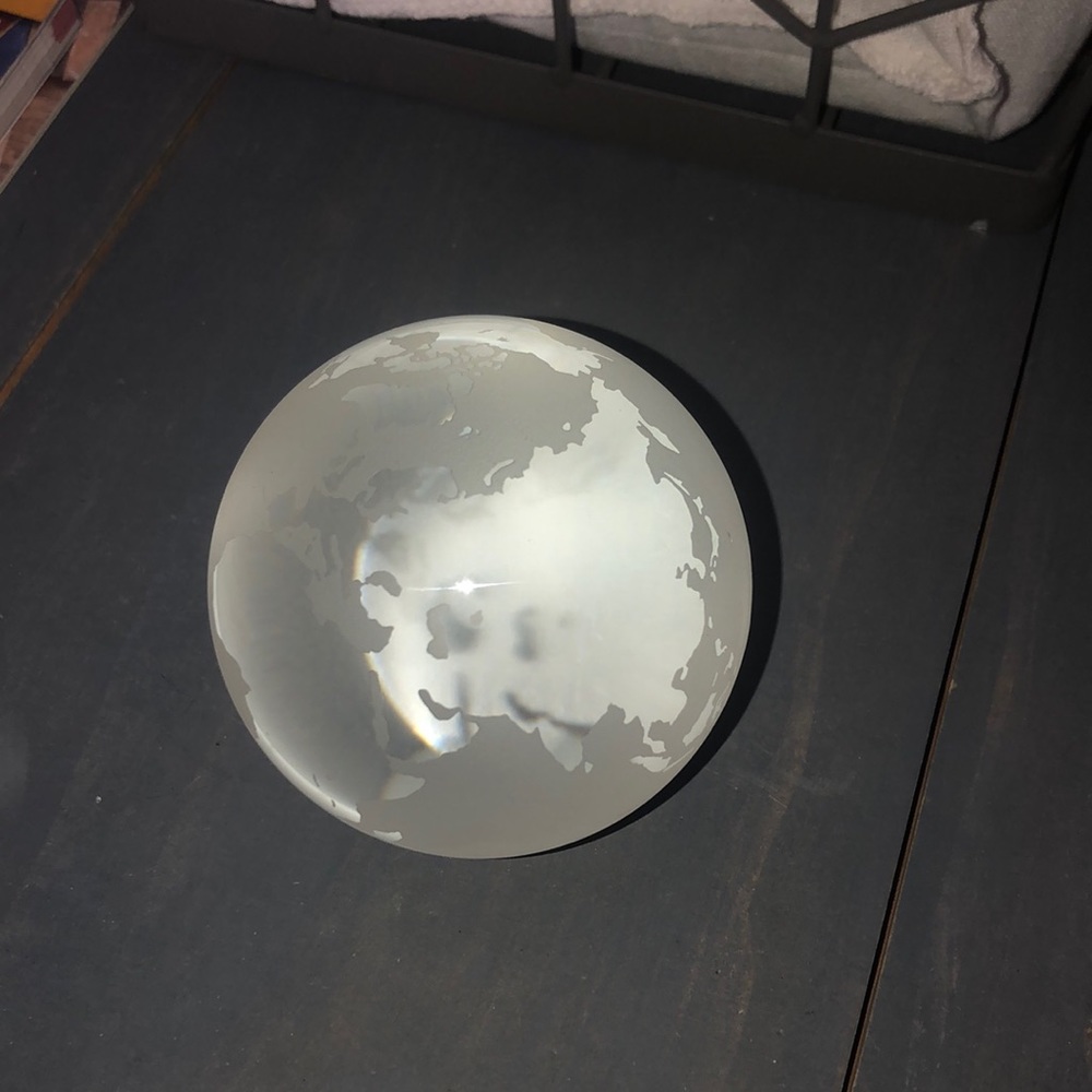 Tiffany & Co. glass globe